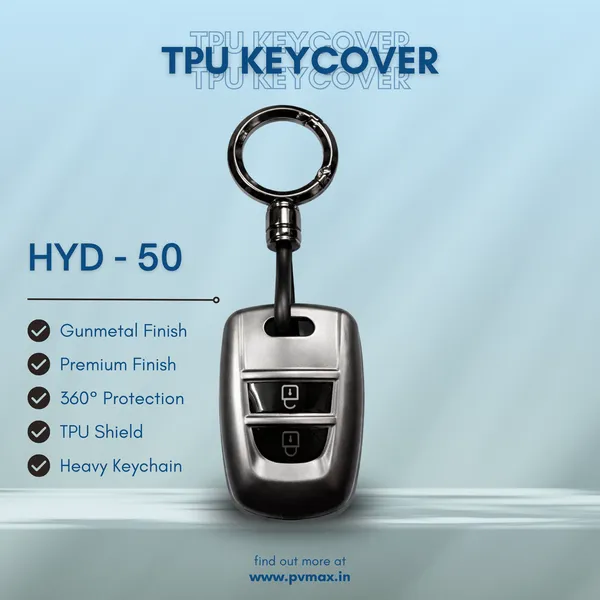 Premium_Tpu_Car_Key_Cover_And_Metal_Keychain(Gunmetal)