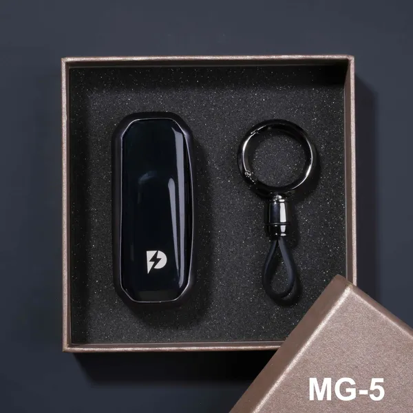 Premium_Tpu_Car_Key_Cover_And_Metal_Keychain(Gunmetal)