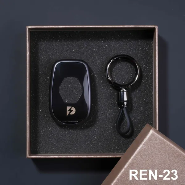 Premium_Tpu_Car_Key_Cover_And_Metal_Keychain(Gunmetal)