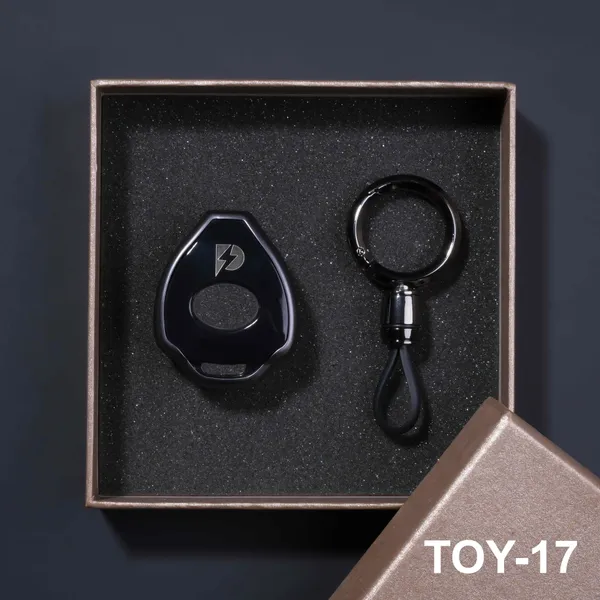 Premium_Tpu_Car_Key_Cover_And_Metal_Keychain(Gunmetal)