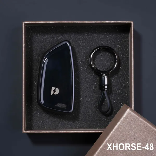 Premium_Tpu_Car_Key_Cover_And_Metal_Keychain(Gunmetal)