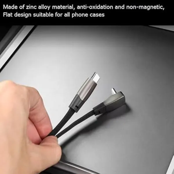 Black_Plastic_Premium_C_To_Iphone_Cable_For_Car