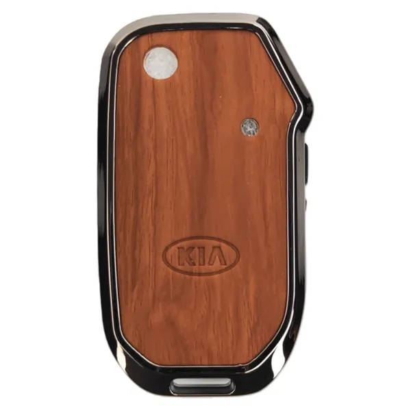 Wooden_Leather_Finish_Metal_Car_Key_Cover_Compatible_with_Kia_Seltos_2023_2024_HTE,_Syros_3_Button_Flip_Key