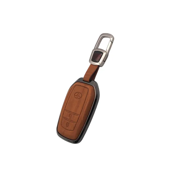 Wooden_Leather_Finish_Metal_Car_Key_Cover_Compatible_with_Toyota_Innova_Crysta,_Hilux,_Invicto_2_Button_Smart