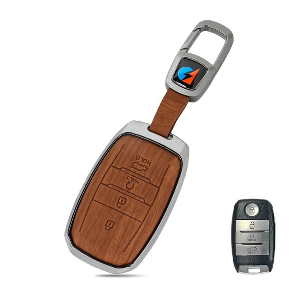 Brown_Zinc_Alloy_Premium_Leather_Finish_Key_Cover_With_Key_Chain_For_Car