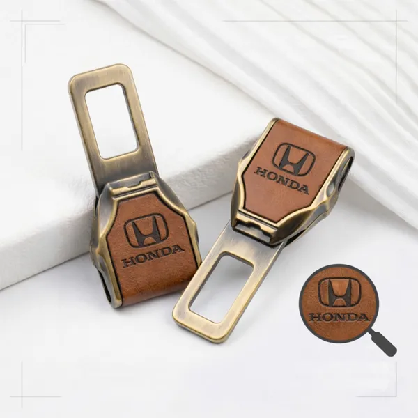Brown_Leather_Premium_Seat_Belt_Buckle_For_Car_(Pack_Of_2)