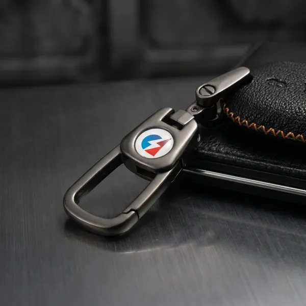 Black_Genuine_Leather_Premium_Key_Cover_With_Key_Chain_For_Car