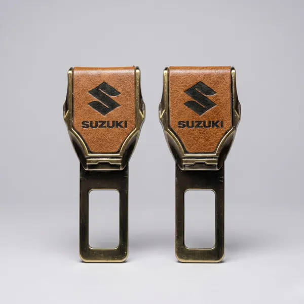 Brown_Leather_Premium_Seat_Belt_Buckle_For_Car_(Pack_Of_2)