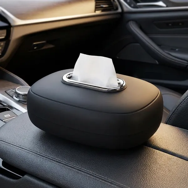 Black_Silicon_Premium_Tissue_Box_For_Car