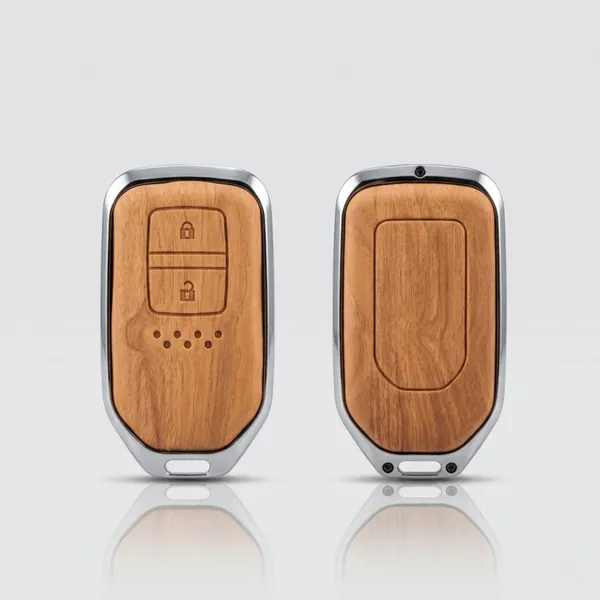 Brown_Zinc_Alloy_Premium_Leather_Finish_Key_Cover_With_Key_Chain_For_Car