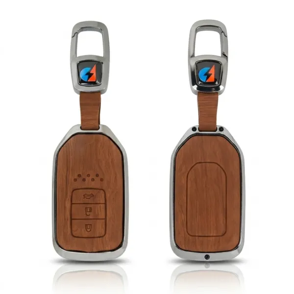 Brown_Zinc_Alloy_Premium_Leather_Finish_Key_Cover_With_Key_Chain_For_Car