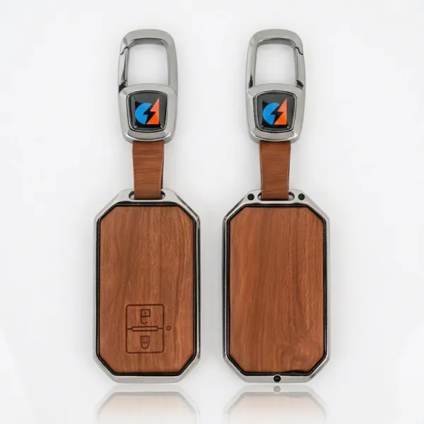 Brown_Zinc_Alloy_Premium_Leather_Finish_Key_Cover_With_Key_Chain_For_Car