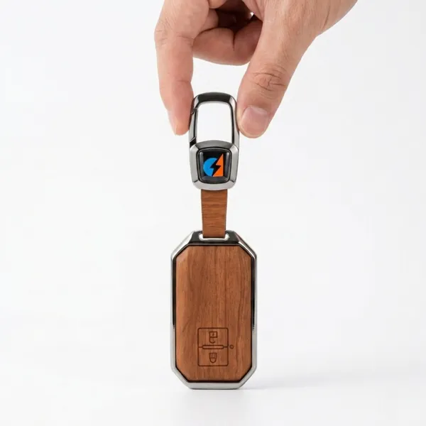 Brown_Zinc_Alloy_Premium_Leather_Finish_Key_Cover_With_Key_Chain_For_Car
