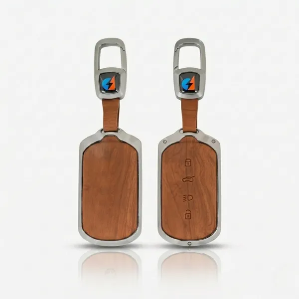 Brown_Zinc_Alloy_Premium_Leather_Finish_Key_Cover_With_Key_Chain_For_Car
