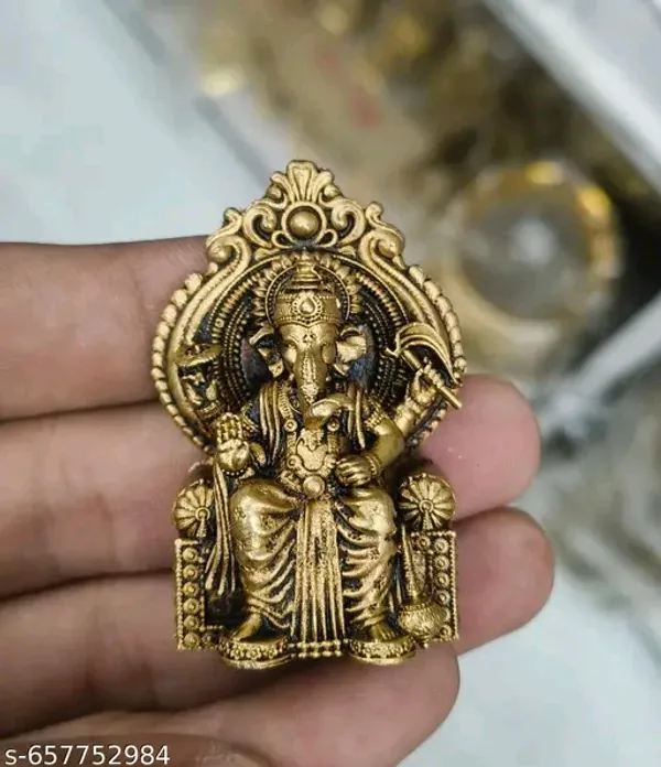 Brass_Lord_Ganesha_Seated_on_Throne_Idol