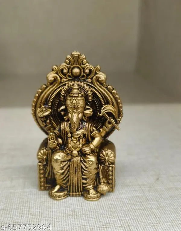 Lalbaugcha_Raja_Ganesha_Antique_Finish_Suitable_For_Home_Or_Office_Decor