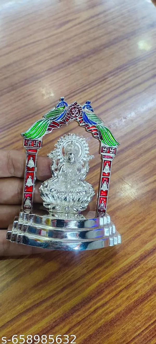Silver_Plated_Lakshmi_Ji_Idol_Temple_Design_For_Home_Decor_Laxmi_Statue_For_Pooja_Return_Gifts_Prosperity_Gift_For_Housewarming