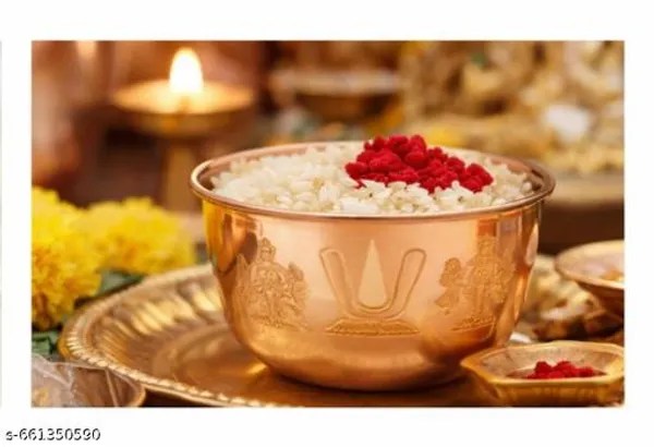 Pure_Copper_Puja_Bowl_For_Pooja_Vishnu_Design_Kalash_Bowl_Temple_Home_Use_3.5_Inch_Copper_Sangu_Sakkara_Namam_Vattil_Or_Padi