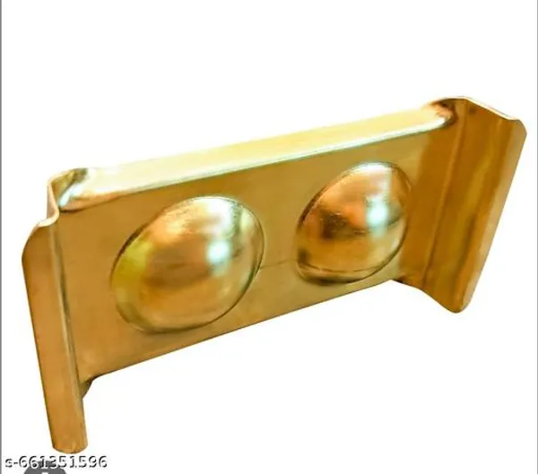 Pure_Brass_Ghee_Diya_Holder_Also_Referred_To_As_A_Kuber_Pyali_Set_Or_Chaal_Deep_Or_Saalu_Deepan_2_Wicks_Ghees_Diya_Holder