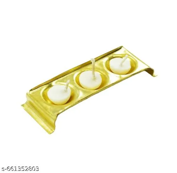 Pure_Brass_Ghee_Diya_Plate_And_Ghee_Diya_Holder_3_wicks_Ghee_Plate