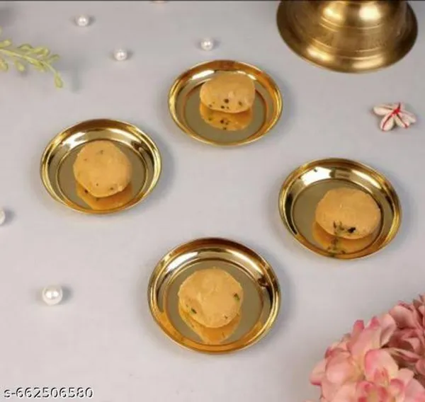Pure_Brass_Small_Plates_Set_Of_6_Small_Plates