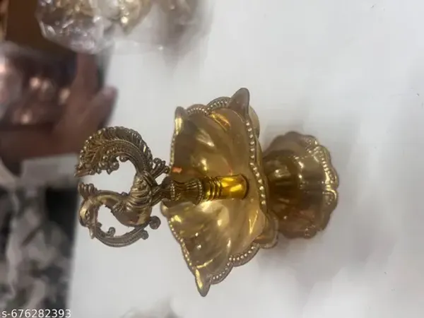 Pure_Brass_Peacock_Model_Deepam_For_Puja