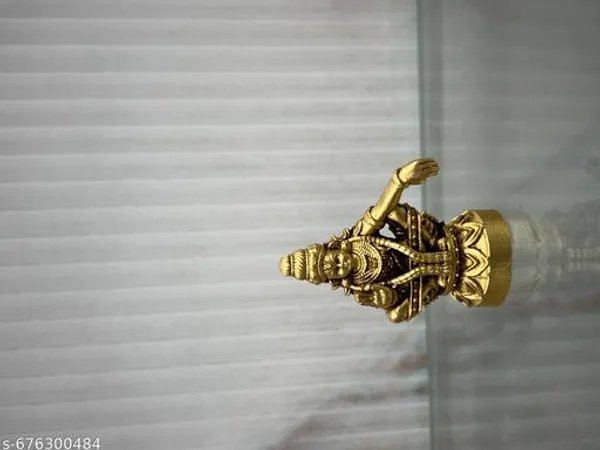 Brass_Ayyappa_Idol_2_Inches_With_Antique_Finish