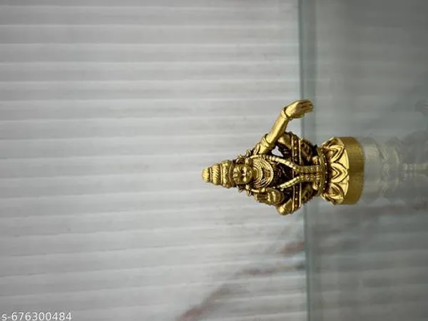 Brass_Ayyappa_Idol_2_Inches_With_Antique_Finish