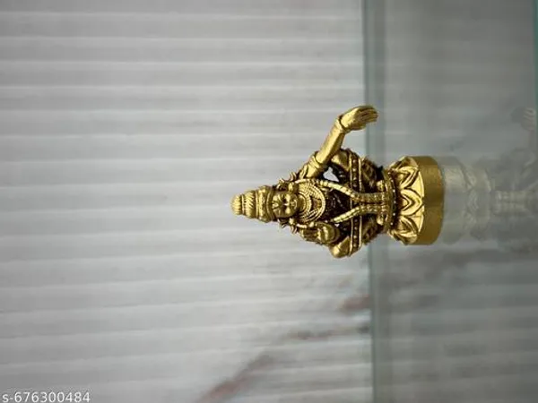 Brass_Ayyappa_Idol_2_Inches_With_Antique_Finish