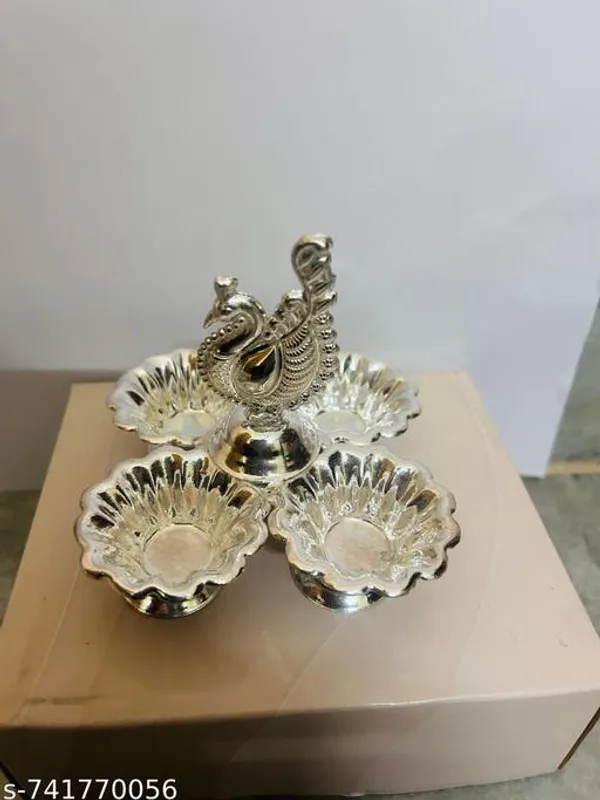 Silver_Plated_Brass_Four_Cup_Kumkum_Holder_Also_Known_As_A_Panchyawala