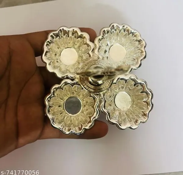 Silver_Plated_Brass_Four_Cup_Kumkum_Holder_Also_Known_As_A_Panchyawala