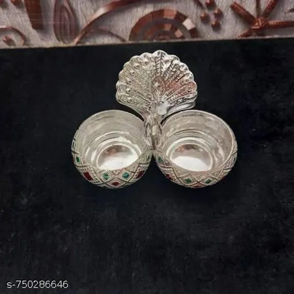 Traditional_German_Silver_Or_Silver_Plated_Meenakari_Peacock_Design_Haldi_Kumkum_Holder_For_Decorative_And_Religious_Purposes