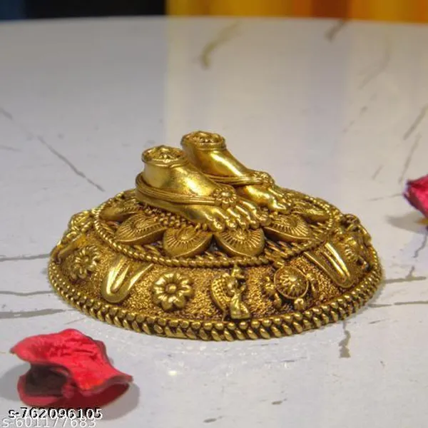 Brass_Charan_Paduka_Balaji_Padam_For_Puja_And_Lord_Venkateswara
