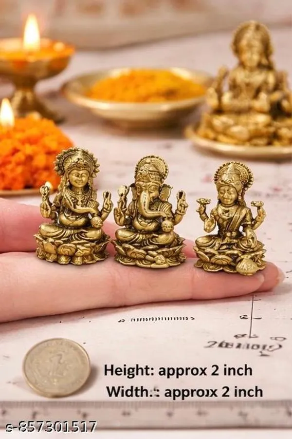 Brass_Idol_Set_Of_Goddess_Lakshmi_Lord_Ganesha_And_Goddess_Saraswati