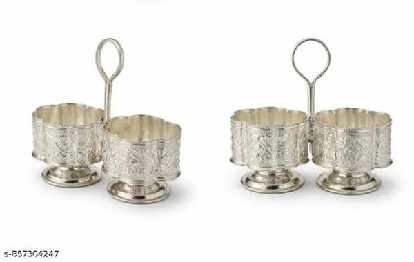 German_Silver_Haldi_Kumkum_Holder_Set_Used_In_Indian_Pooja_Rituals