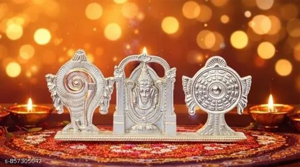 Lord_Balaji_Shankh_Chakra_Stand