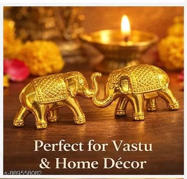 Brass_Elephants_Pair_Of_Brass_Elephant_Figurines_Often_Used_For_Vastu_Decoration