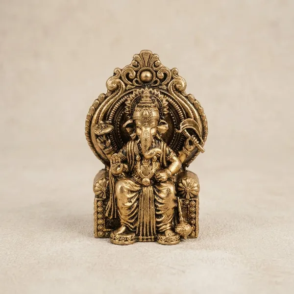 Lalbaugcha_Raja_Ganesha_Antique_Finish_Suitable_For_Home_Or_Office_Decor