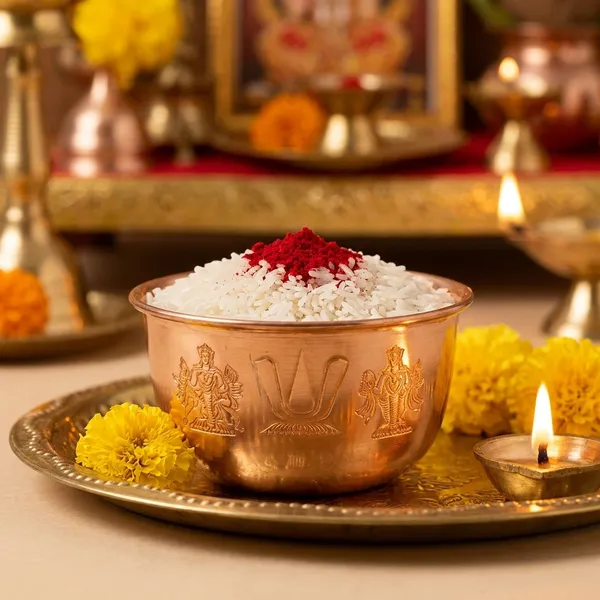 Pure_Copper_Puja_Bowl_For_Pooja_Vishnu_Design_Kalash_Bowl_Temple_Home_Use_3.5_Inch_Copper_Sangu_Sakkara_Namam_Vattil_Or_Padi
