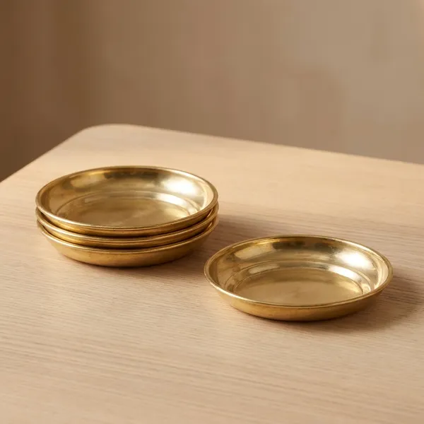 Pure_Brass_Small_Plates_Set_Of_4