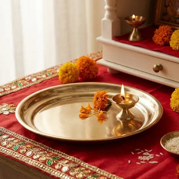 2_size_Small_Plates_3_Inches_Pure_Brass_Small_Plates_Medium_Size