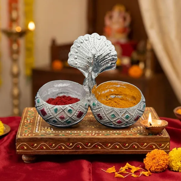 Traditional_German_Silver_Or_Silver_Plated_Meenakari_Peacock_Design_Haldi_Kumkum_Holder_For_Decorative_And_Religious_Purposes