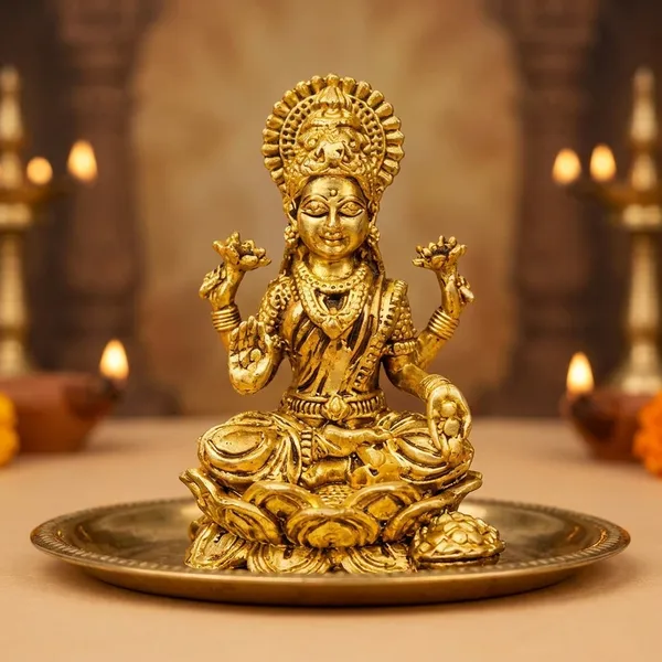 Pure_Brass_Lakshmi_Idol_25_Inch_Raj