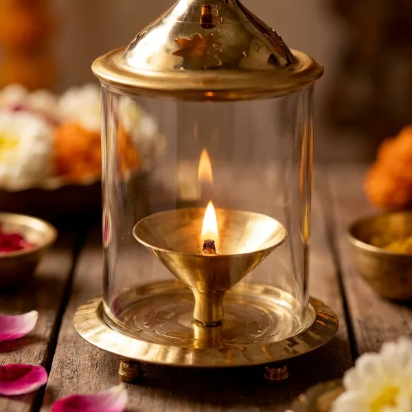 Akhand_Diya_Or_Tulasi_Deepam
