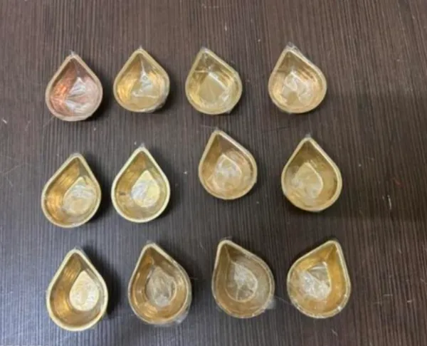 Pure_Brass_Small_Agal_Deepam_Set_Of_12_For_Puja_And_Deepak_And_Diwali_Purpose