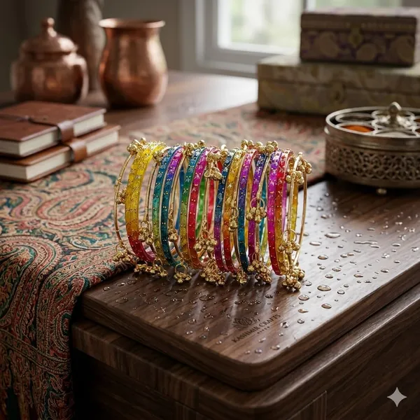 Silk_Star_Exclusive_20-Piece_Multicolor_Raindrop_And_Kashmiri_Bangle_Set