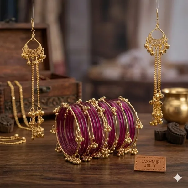 Silk_Star_Premium_20-Piece_Strawberry_Jelly_And_Kashmiri_Bangle_Set_With_Free_Matching_Earrings