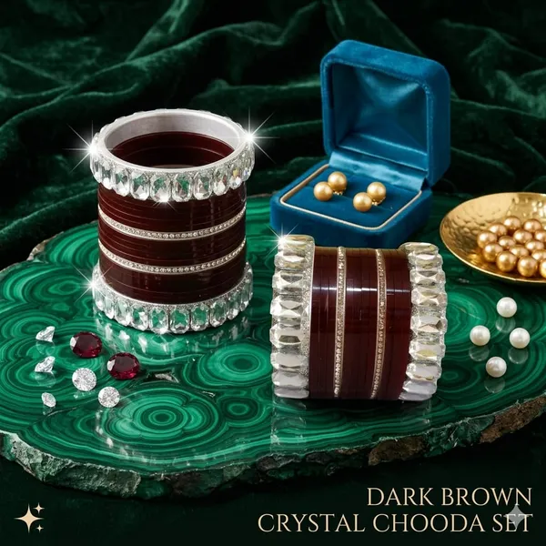 Silk_Star_Luxury_Maroon_And_Silver_Crystal_Bangle_Set