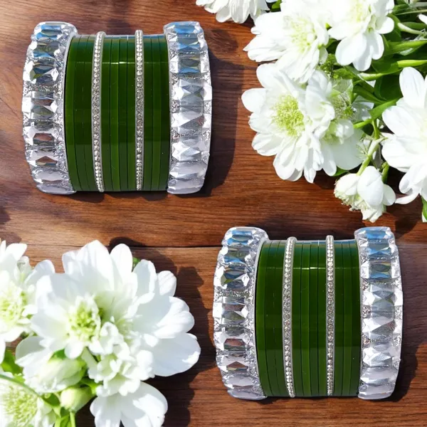 Silk_Star_Emerald_Green_And_Crystal_Statement_Bangle_Set_,_Festive_Bridal_Kada_Chooda