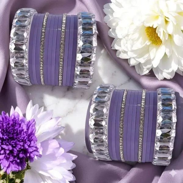 Silk_Star_Lavender_Crystal_Elegance_Bangle_Set